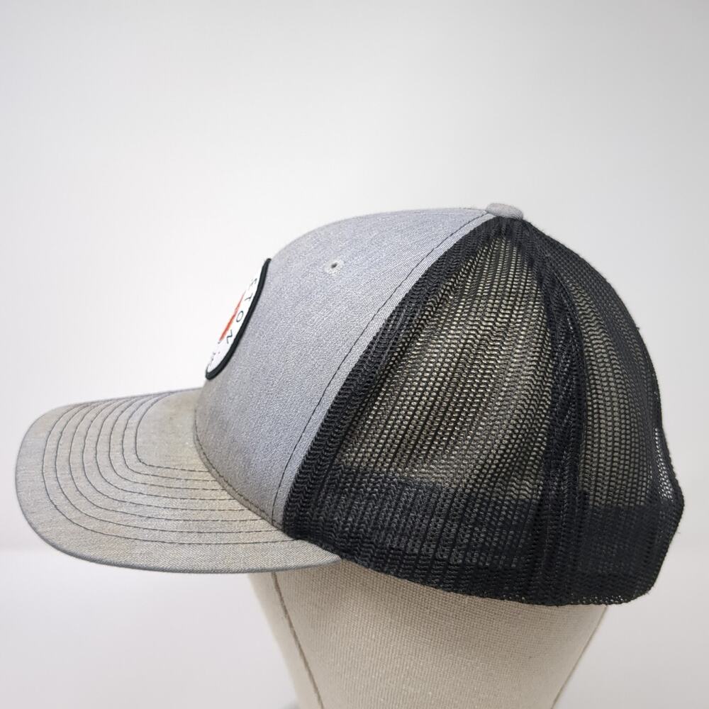 Pendleton Beef Patch Snapback Trucker Hat Gray On… - image 3